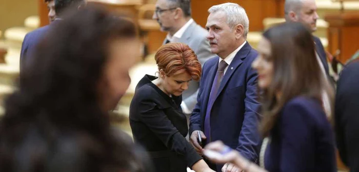 Liviu Dragnea si Lia Olguta Vasilescu FOTO Inquam Photos / Octav Ganea