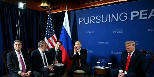Donald Trump și Putin in Alaska FOTO AFP 
