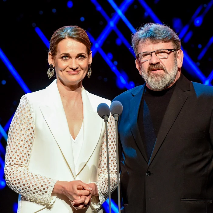 Elvira Deatcu l-a avut profesor pe Adrian Titieni. Acum cei doi sunt colegi / foto: arhiva personală