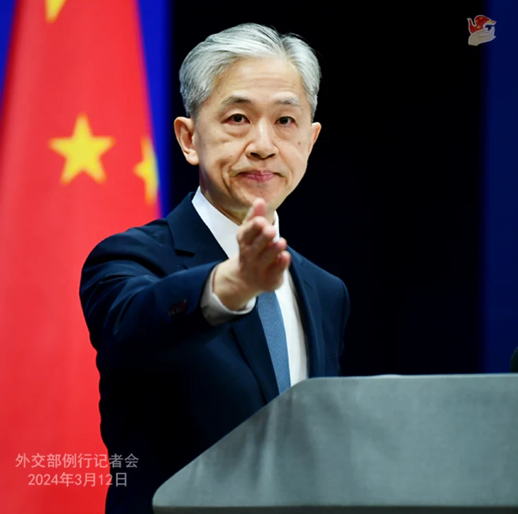 Purtătorul de cuvânt al MAE al Chinei, Wang Wenbin Foto mfa.gov.cn