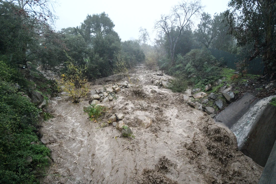 Furtuna a făcut ravagii în California Foto: Profimedia