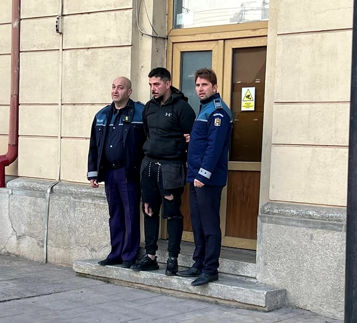Deținut evadat, prins la Iași. FOTO Europol