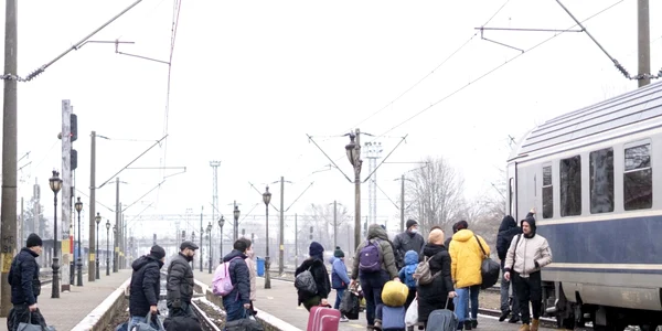 Refugiaţi ucraineni Suceava - 3 mar 2022 / FOTO Inquam Photos / Casian Mitu