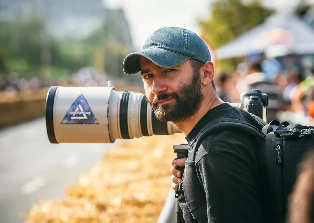 Cristian Vasile, iniţiatorul proiectului „Bucureşti Optimist”                                                                                      FOTO: pagina personală  de facebook a lui Cristian Vasile/ Bucureşti Optimist