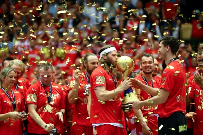 
    Danemarca a castigat pentru prima data titlul mondial la handbal masculinFOTO: Guliver/ Gettyimages  