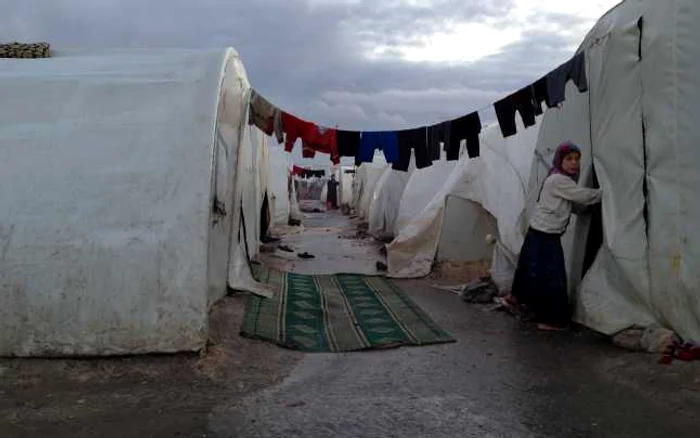 Taberele de refugiaţi din Siria, 2013 FOTO Mircea Barbu