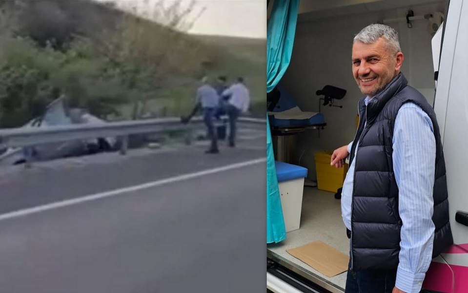 Accident produs de fostul prefect al Hunedoarei: „Situația a fost cel puțin ciudată”