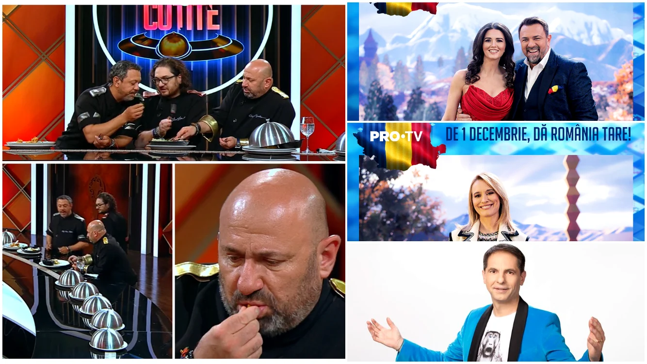 Program TV de 1 Decembrie. Foto: Facebook Pro TV/Antena 1/Kanal D