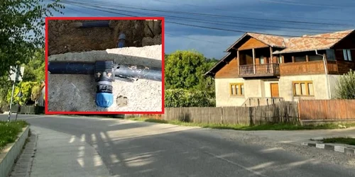 Avarie conductă apa Vărbilău. FOTO observatorulph