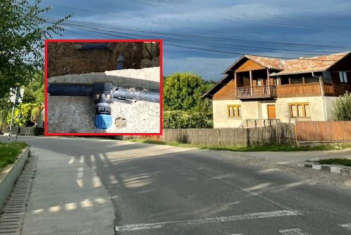 Avarie conductă apa Vărbilău. FOTO observatorulph