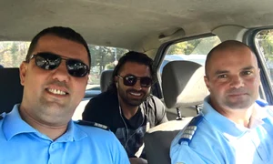 Pepe a fost transportat de polițiști la judecătorie jpeg