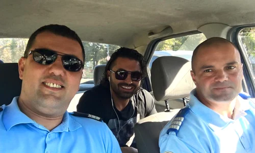 Pepe a fost transportat de polițiști la judecătorie jpeg