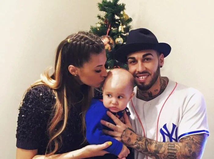 Antonia şi Alex Velea l-au serbat pe DominicFoto: Arhiva personală