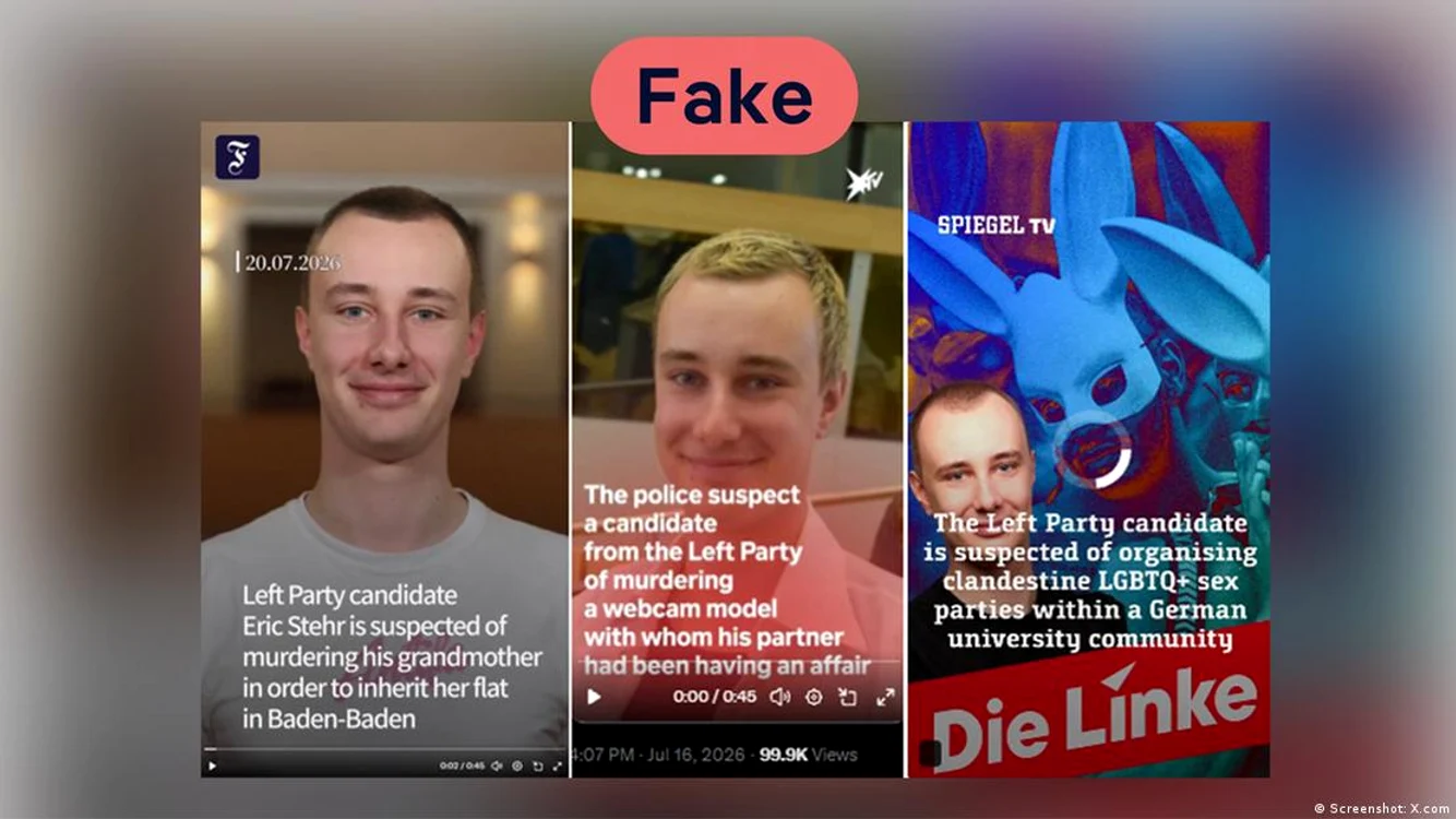 Videoclipuri false distribuite pe platforma X aduc acuzații grave candidatului partidului Die Linke