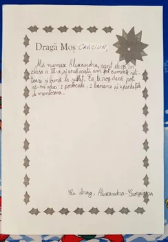 scrisoare mos