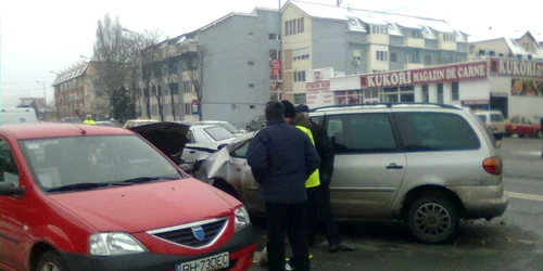 Accidentul a avut loc pe strada Dimitrie Cantemir