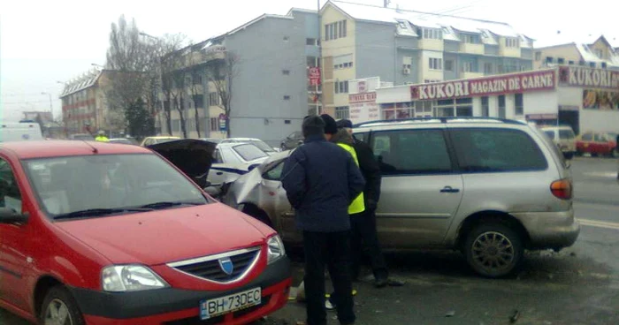 Accidentul a avut loc pe strada Dimitrie Cantemir