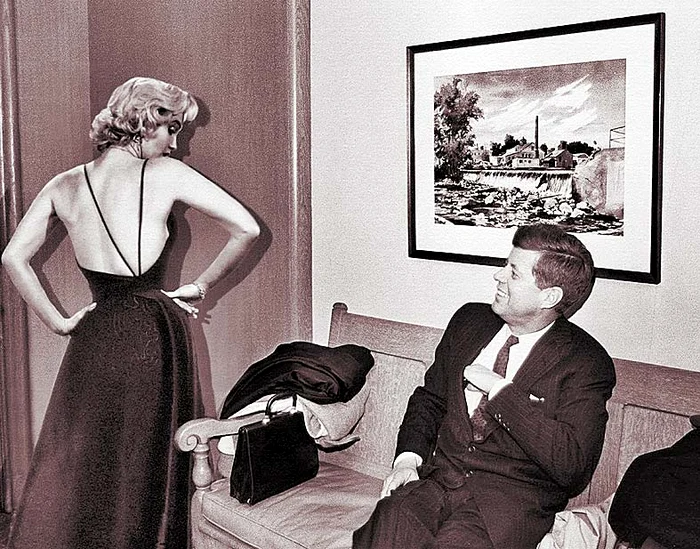 Relaţia ei cu J.F. Kennedy a durat câţiva ani