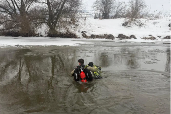 Trupul micuţului de 4 ani a fost recuperat din apele Someşului Mic. FOTO: ISU Cluj