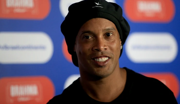 Ronaldinho Gaucho a ajuns vineri la Iași / foto: arhiva Click!