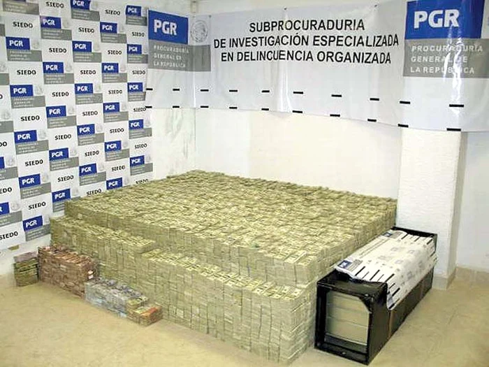 Aşa arată “cămara“  unui mafiot