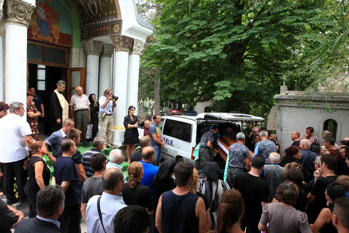 Şoferul George Ciobanu a fost înmormântat ieri