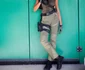 Mădălina Ghenea în uniformă militară SOD