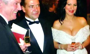 Preşedintele rus a  prezentat o pe Angela  Gheorghiu celor mai  importanţi invitaţi jpeg