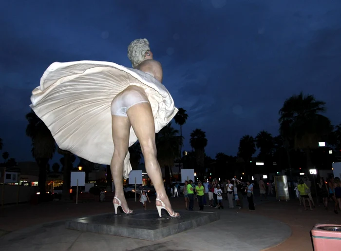 Statuie Marylin Monroe / FOTO Profimedia