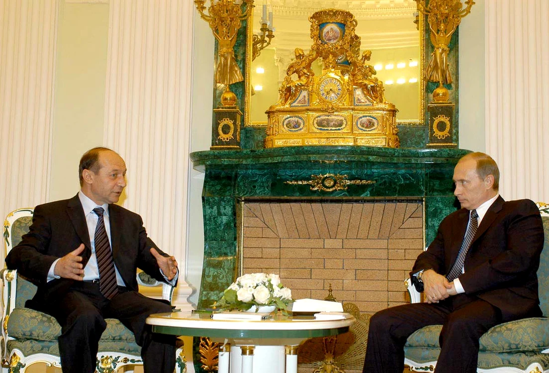 Traian Băsescu şi Vladimir Putin