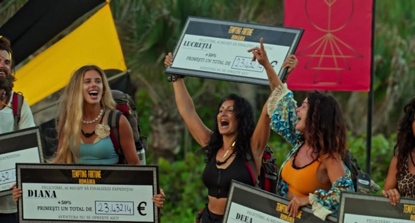 Lucreția, Diana și Deea au fost premiate cu câte 23.432 de euro fiecare Foto: Kanal D