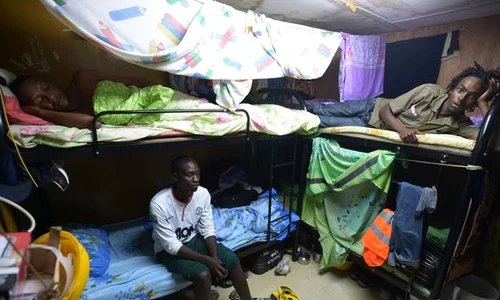the work camp in the al shailiya industrial area that homes thousands of migrant workers jpeg