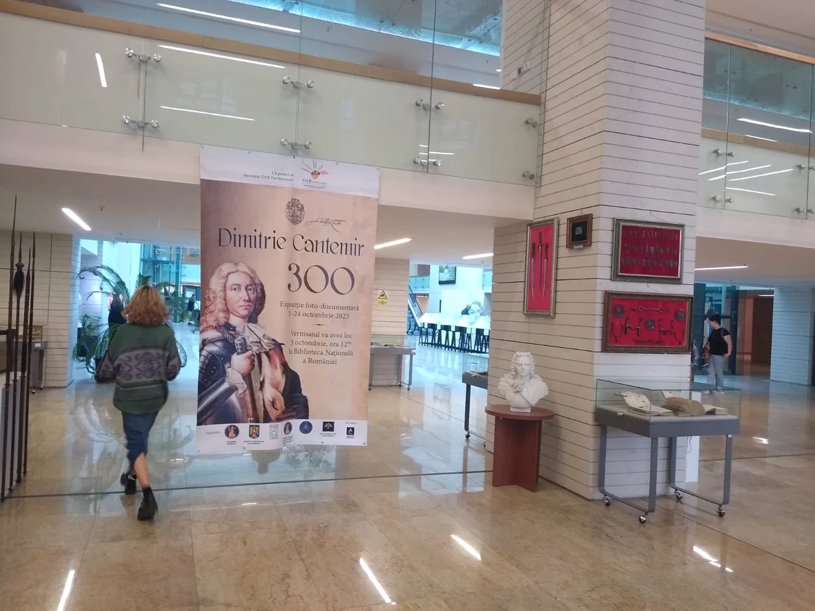 Expoziția „Dimitrie Cantemir 300”, deschisă la Biblioteca Națională a României