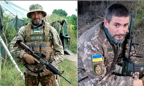 Tony luptă în Legiunea Străină a Ucrainei FOTO ziarulunirea.ro