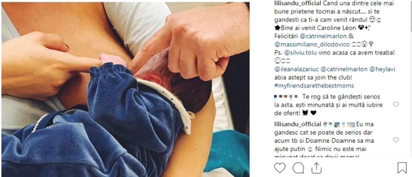 Lili Sandu i-a spus iubitului ei ce dorinţă arzătoare are