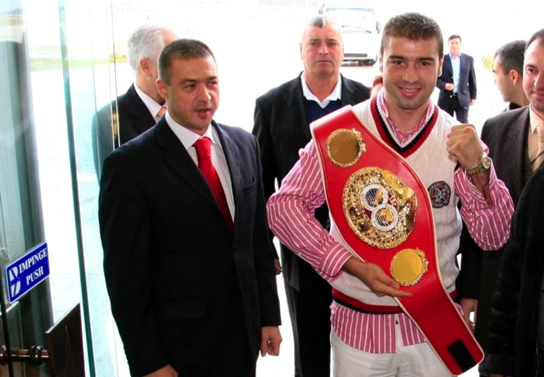 Lucian Bute şi Ruder Obreja