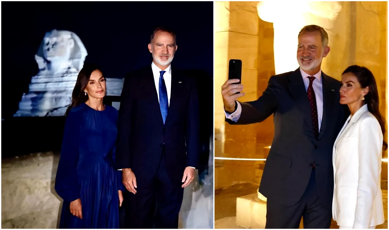 Regele Felipe și Regina Letizia în Egipt Casa Regală spaniolă 01 jpg