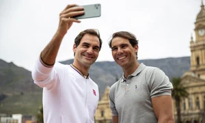 Roger Federer si Rafael Nadal (EPA) jpg