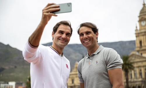 Roger Federer si Rafael Nadal (EPA) jpg