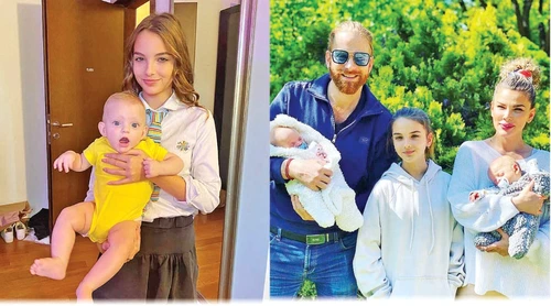 Karina a intrat în clasa a şaptea. Alina Laufer mai are doi gemeni cu cel de-al doilea soţ, Ilan Laufer