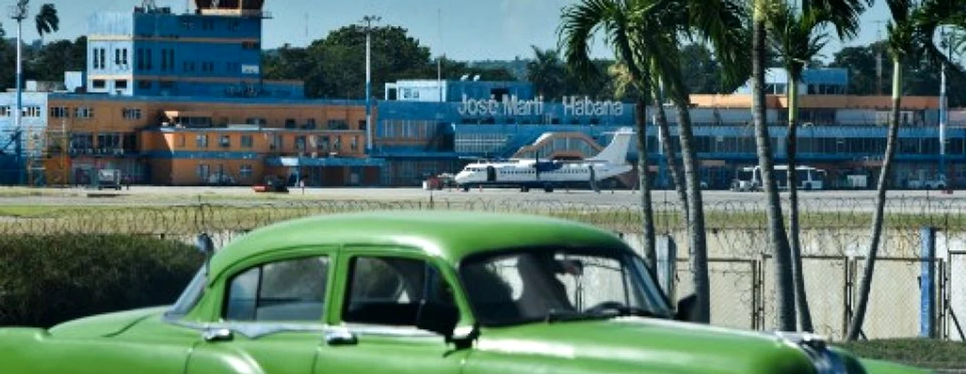 Aeroportul din Havana FOTO AFP