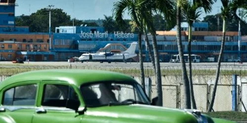 Aeroportul din Havana FOTO AFP