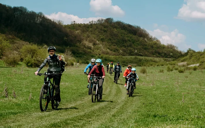 Sunt trasee și pentru cicliști, accesibile indiferent de vârstă