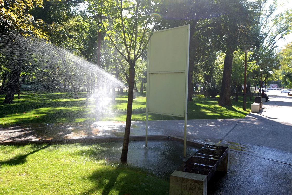 
    Apa a inundat aleile parculuiFoto: Roberto Sălceanu  