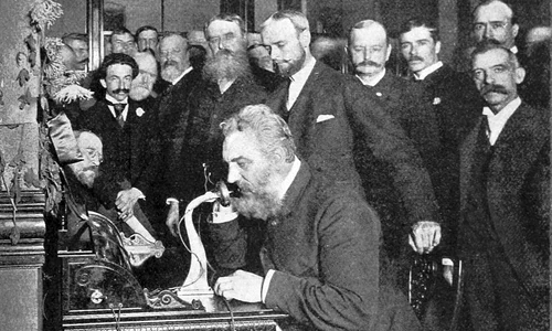 Calendar 10 martie: 1876   Alexander Graham Bell a realizat primul apel telefonic jpeg