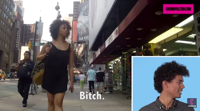 
    Trei bărbați și-au urmărit iubitele jignite pe stradăfoto: captură video  