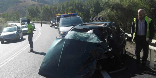 Accidentul a avut loc sâmbătă, în jurul orei 15.00