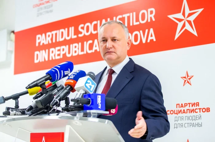 Zinaida Greceanîi şi Igor Dodon