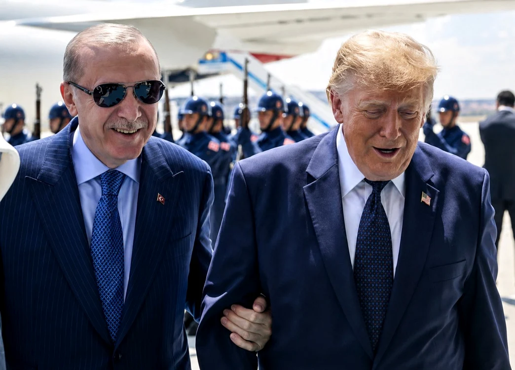 Re cept Erdogan și DOnald Trump/FOTO:X