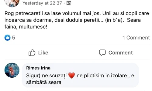 Irina Rimes, atenționată de o vecină din cauza gălăgiei din apartament jpeg
